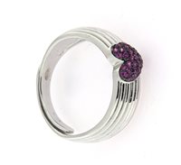 Anello Forever Gioielli Donna Cuori in Argento Zircone FGANFGAN00039 - FGANFGAN00039